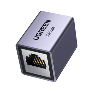 15117 Acoplador STP (Extensor de Cable Ethernet RJ45) | 10Gbps | Blindado | Compatibilidad con Cat8 Cat7 Cat6 Cat5e | Hasta 100 Metros (328.08 Pies) | Aleación de Aluminio