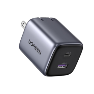 15538 Cargador de 35W serie Nexode | 2 Puertos de Carga Rápida | USB-C y USB-A | Tecnología GaN II | Power Delivery 3.0 | Quick Charge 4.0 | Chip Confiable y Carga Inteligente | Optimiza la Experiencia de Carga | Tecnología Thermal Guard.
