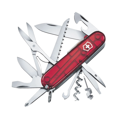 17915t Navaja Victorinox de Bolsillo Mediana Huntsman Lite de 21 Funciones con Luz LED