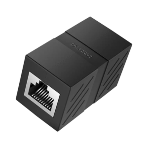 20390 Acoplador (Extensor de Cable Ethernet RJ45 a RJ45) | 1000Mbps | Compatibilidad con Cat7 Cat6A Cat6 Cat5e | Compatible con POE | Ignífugo | ABS