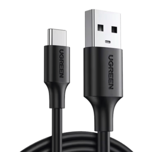 20882 Cable USB-A a USB-C | 1 Metro | Carga y Sincronización de Datos | Carga Rápida 60W | Datos 5 Gbps | QC 3.0/2.0 | FPC | AFC | Protección Integrada | Duradero y Flexible| Caja ABS | Cubierta de TPE | Color Negro.