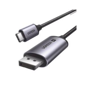 25839 Cable USB-C a DP 1.4 | 3 Metros (9.84 Pies) | Compatible con Thunderbolt 3 & 4 | 8K@60Hz | 4K@240Hz | HDR10+ | eARC | DTS | 3D | ALLM | VRR | | FreeSync G-Sync | Caja de Aluminio | Nylon Trenzado | Conector Niquelado | Blindaje Multicapa