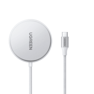 35565 Cargador Inalámbrico Magnético 15W / Protocolo Qi 2 / USB-C 9V 2.2A / Eficiencia 83% / Protección Multinivel / Material PC+ABS+Aleación Aluminio / Cable 1.5m