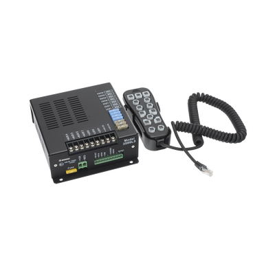 3599l5 Sirena Vehicular H2 Covert ™ de 200W de Potencia, Con Controlador Unimando de 14 Botones Para Control de Tonos, 7 Salidas Auxiliares y Micrófono