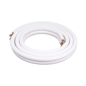 Kit de tubería / 1 / 4"  y 3 / 8 " / Capacidad para minisplit AUFIT / 1 Tonelada / Cinta aislante / Accesorios / Longitud de 4 metros