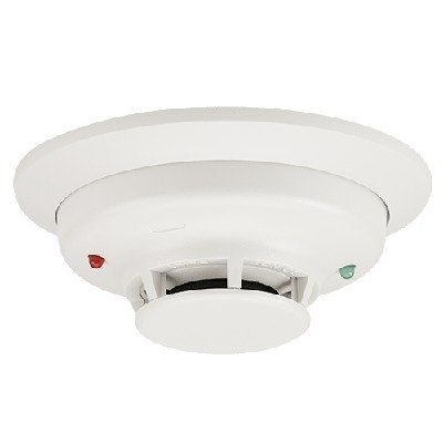 4w-tb Detector Fotoeléctrico de Humo de 4 Hilos con Sensor de Temperatura a 57° C, Serie i3