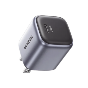 55527 Cargador Mini de 20W | 1 USB-C de Carga Rápida | Tecnología GaN II | Carga Inteligente | Múltiple Protección | Mayor Eficiencia Energética | Tamaño Compacto.