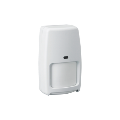 Sensor Inalambrico de Doble Teconolgia Movimiento y Microondas, Angulo de 90&ordm; Cobertura de 15m. / Batería de Larga Duración 3-5 años
