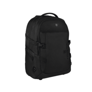 611-425 Mochila VX Sport EVO con Ruedas, Mango Telescópico y Correas al Hombro. Fabricada en Poliéster Negro repelente al Agua. Backpack on Wheels.