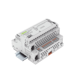 751-9301 Controlador Compacto PLC / 8DI 4DO 2AI 2NI / Cortex A7 650 MHz / 512 MB RAM / 2x Ethernet / CODESYS V3.5 / Node-RED / Python / C++ / Docker / IEC 61131-3 / Real-time Linux