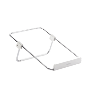 80348 Soporte para Laptop / Plegable / Ajustable de 87 a 131 mm / Amplia compatibilidad 11''-16'' / Capacidad de carga 20 KG / Antideslizante / Ultra Ligero / Metal / ABS / Silicona / Color Plata