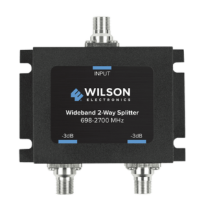 850-034 Divisor de Potencia Coaxial 2 Vías / 698-2700 MHz / 75 Ohm / Pérdida por División 3 dB / Aislamiento ≥20 dB / Conector F-hembra / Diseño Microstrip
