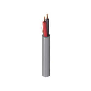 Bobina de 305 Metros (1000 Pies) de Cable / 2 x 16 AWG / Color Gris / Para Aplicaciones Multi Propósito, Seguridad, Control de Acceso, Audio.