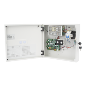 Controlador de Acceso para 4 puertas / Administrable 100 % en la Nube / Compatible con Teclado Wiegand de Terceros / PIN para visitas desde la APP / Capacidad de batería de respaldo / Función de  Anti-Passback / 50,000 Tarjetas