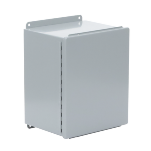 a12108ch Gabinete de Bisagra Continua NEMA 12; IP66 de Uso en Intemperie, 305 x 254 x 203 mm, De Acero, Color Gris