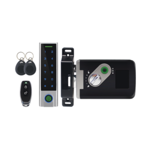 access7-x Kit de Cerradura Inteligente / Incluye Teclado y Control Remoto / Soporta Huella, Tarjeta y Contraseña / Teclado Metálico IP65