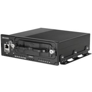 NVR Móvil de 4 Canales de 2 Megapixel / 4 Puertos PoE & 4 Vía Switch / 2 Bahías de Disco Duro / Incluye Modulo GPS