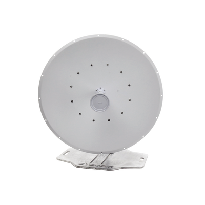 Antena Direccional airFiber X, ideal para enlaces Punto a Punto (PtP), frecuencia 5 GHz (4.9 - 5.8 GHz) de 34 dBi slant 45