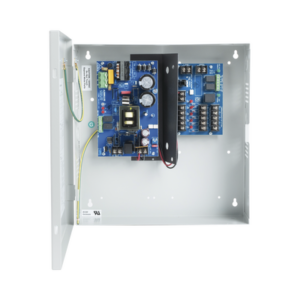 al-600-ulm Fuente de Poder con Respaldo, 12 o 24 Vcc, 6 A, 72 W, 5 Salidas, Entrada 115 Vca, Para Control de Acceso y CCTV