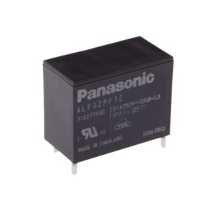 alfg2pf12 Relevador de 4 pines para tarjetas impresas Through-Hole de 12 Vcc, 31 Amp.
