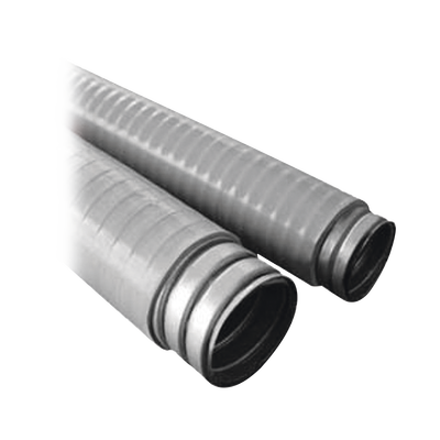 anc-cot114 Tubo Flexible tipo Liquidtight de 1 1/4" (32 mm). Acero + Forro PVC. Rollo de 30 Metros.