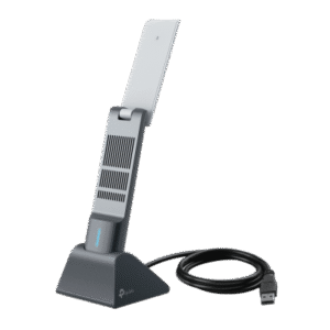 Adaptador  USB inalámbrico doble banda AC 600 Mbps, antena de alta ganancia.
