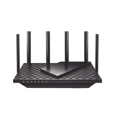 archeraxe75 Router Triple Banda WiFi 6E / AX5400 MU-MIMO / 1 Puerto WAN 1 10/100/1000 Mbps / 4 Puertos LAN 10/100/1000 Mbps / 1 puerto USB 3.0 / 6 antenas de alta ganancia / OneMesh ™