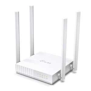 archerc24 Router Inalámbrico AC750 / 2.4 GHz y 5 GHz Hasta 733 Mbps / 4 Antenas Externas Omnidireccional / 3 Modos en 1 / 4 Puertos LAN 10/100 Mbps / 1 Puerto WAN 10/100 Mbps / Soporta AgiNet Config - AgiNet ACS (Herramienta de gestión remota)
