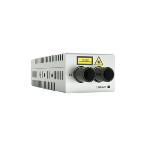 at-dmc1000-st-00-1 Mini Convertidor de medios de cobre a fibra MultiModo de escritorio 1000TX a 1000SX conector ST