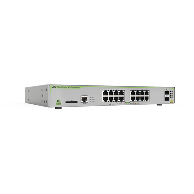 at-gs970m-18ps-r-10 Switch PoE+ Administrable CentreCOM GS970M, Capa 3 de 16 Puertos 10/100/1000 Mbps + 2 SFP Gigabit, 247 W