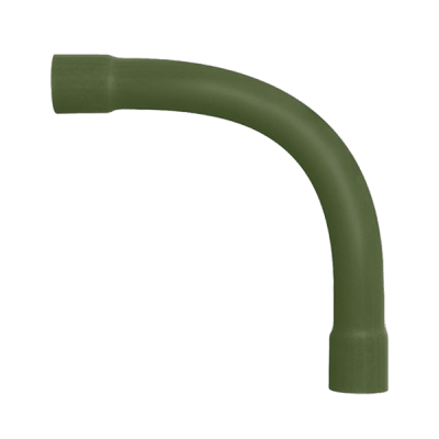 atul2cod Codo para Tubería Conduit PVC Ligero de 2" (51 mm).