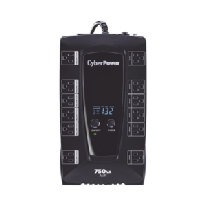 avrg750lcd UPS de 750 VA/450 W, Topología Línea Interactiva, Entrada 120 Vca NEMA 5-15P, Tipo Gabinete Compacto, Con 12 Tomas NEMA 5-15R