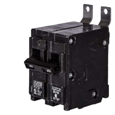 Interruptor automático atornillable tipo BL 2 polos, 40 amp.
