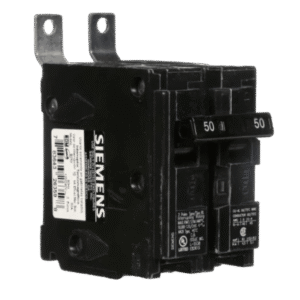 b250s Interruptor automático atornillable tipo BL 2 polos, 50 amp.