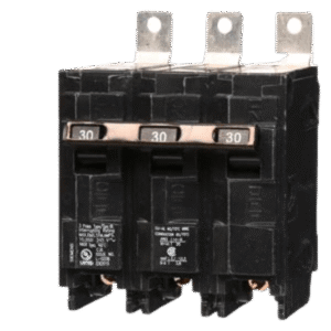 b330 Interruptor automático atornillable tipo BL 3 polos, 30 amp.