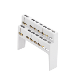 bc40m08 Soporte + Barra de Conexion (8 MOD) (8+2 ENTR.) IP40