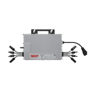 Microinversor 2.25 Kw, 220 Vca, IP67, WIFI Incuido, Soporta Oversizing a 4 Módulos de Hasta 750 W, Incluye Conector Troncal
