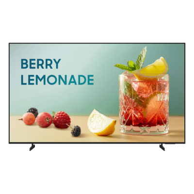 be55f Televisor Smart Profesional LED de 55" 3 años de garantia / UHD 4K (3840x2160p) / Entradas de Video HDMI / Bocinas Integradas de 20 W / Compatible VESA / Ideal para uso comercial y residencial.