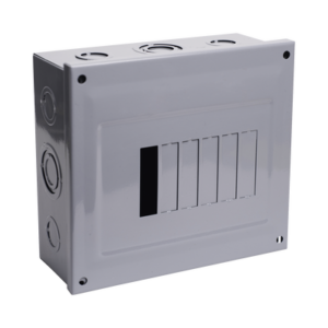c2q06s Centro de Carga para Sobreponer, 06 Polos, 60 A, 1 Fase 3 Hilos, 120/240 V AC, 60Hz