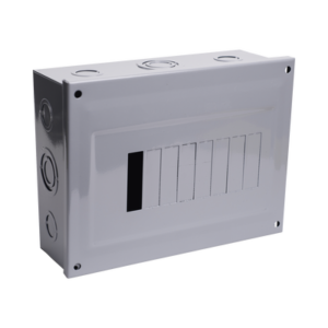 c2q08s Centro de Carga para Sobreponer, 08 Polos, 100 A, 1 Fase 3 Hilos, 120/240 V AC, 60Hz