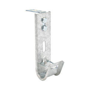 ch-j25-ez Soporte (Gancho) tipo J-Hook, hasta 7 cables Cat6, ideal para soportar cableado en los espacios de manipulación al aire, Para instalación en interior