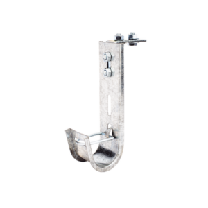 ch-j38-ez Soporte (Gancho) tipo J-Hook, hasta 14 cables Cat6, ideal para soportar cableado en los espacios de manipulación al aire, Para instalación en interior