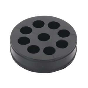 ci912 Inserto de Caucho de 4" Con Nueve Orificios para Cable de 1/2 in