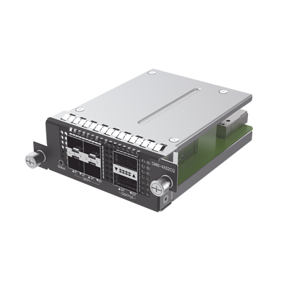 cm85-4xs2cq Tarjeta de Expiación para RG-CS85 series switch, 4 puertos SFP+ 10G y 2 puertos QSFP28 100G