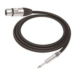 cmc-mf3-pm-l-3m Cable de Audio | XLR 3 Polos Hembra a Plug 1/4 in mono | Conector Seetronic Serie M SCMF3 - MP2X | Longitud 3m
