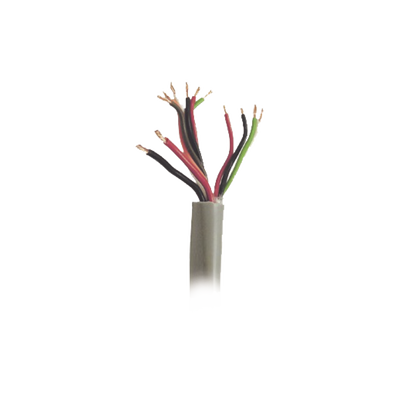 compositecbl-152m Bobina de Cable de 152 Metros / Color Gris / Sistemas de Alarmas de Intrusión y Control de Acceso / 5 Pares Calibre 22 / 1 Par Calibre 18 / Intemperie