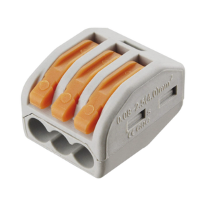con-1004 Conector Compacto para 1 Cable de Entrada 2 Cables de Salida / Cables Compatibles 12AWG-28AWG