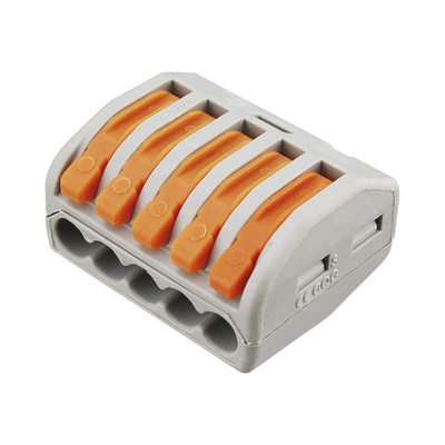 con-1006 Conector Compacto para 1 Cable de Entrada 4 Cables de Salida / Cables Compatibles 12AWG-28AWG