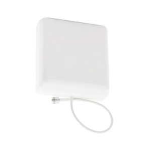 cr-dpa-0727s-7 Antena direccional tipo Panel para interior/ Cubre 698-960 MHz, 1710-2700 MHz/ Ganancia 4-6 dBi, 8 dBi/ Conector N-Hembra/ Incluye montaje para pared.