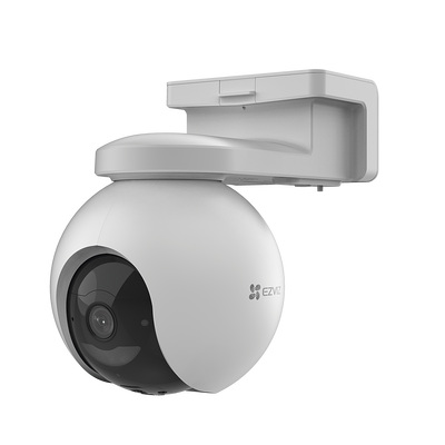 cs-eb8-4g Camara de Batería Recargable / 4G Multicarrier / 3 Megapixel / Compatible con Panel Solar CS-CMT-SOLARPANEL-E conector Tipo C / Seguimiento Inteligente / Visión Nocturna a Color / Detección humana / Exterior Con Potección